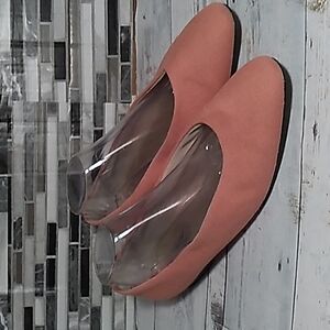 Auditions pink loafers flats 10.5